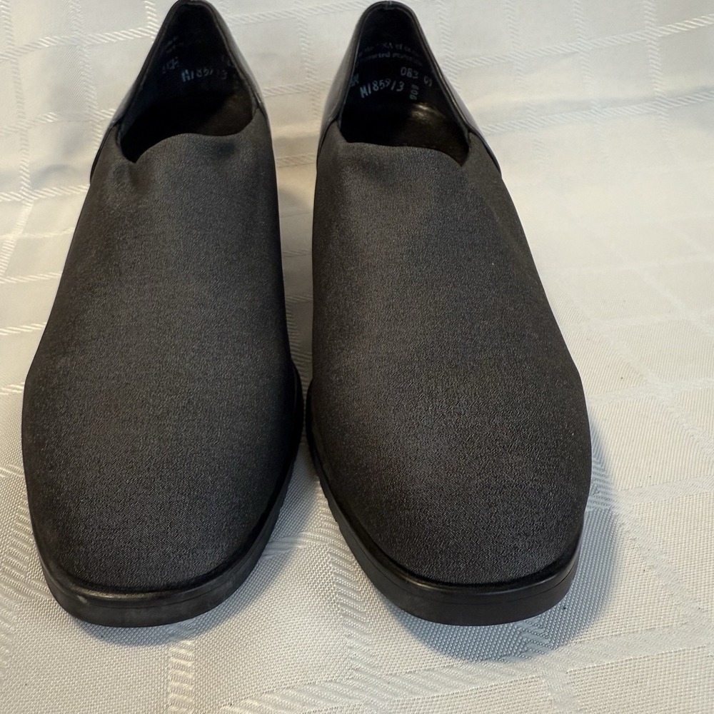 Munro American Women's 185913 Gray Nylon And Leather Loafers, 6.5 M